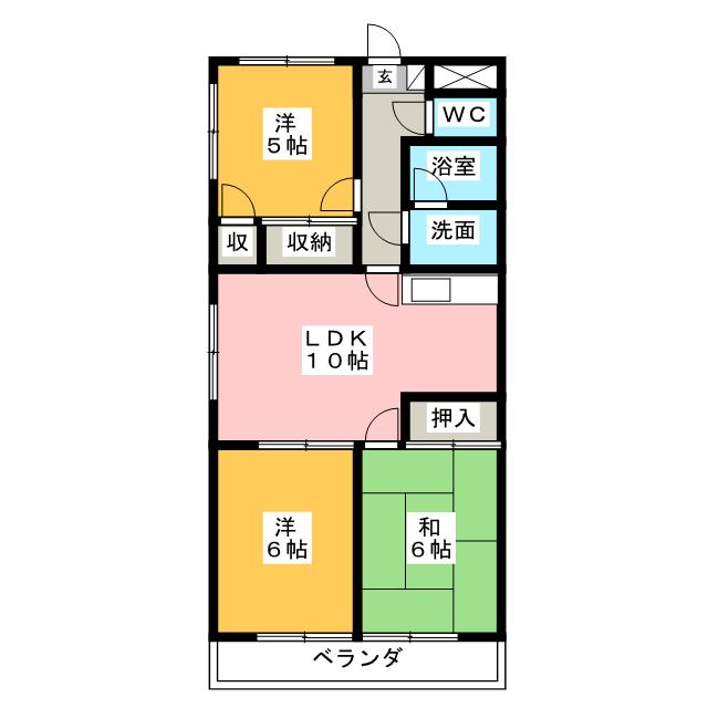 フォレストヒルズの間取り