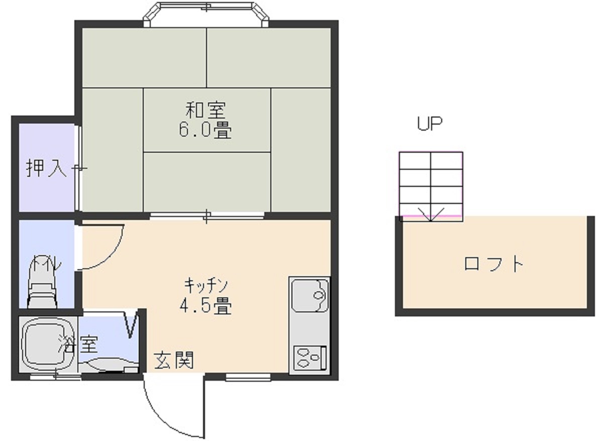 リゾートイン泉の間取り