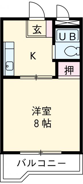 額田郡幸田町大字芦谷のマンションの間取り