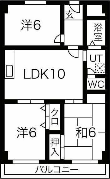 アンセスター91の間取り