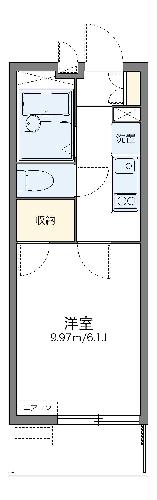 レオパレスＫ＆ＪＵＮの間取り