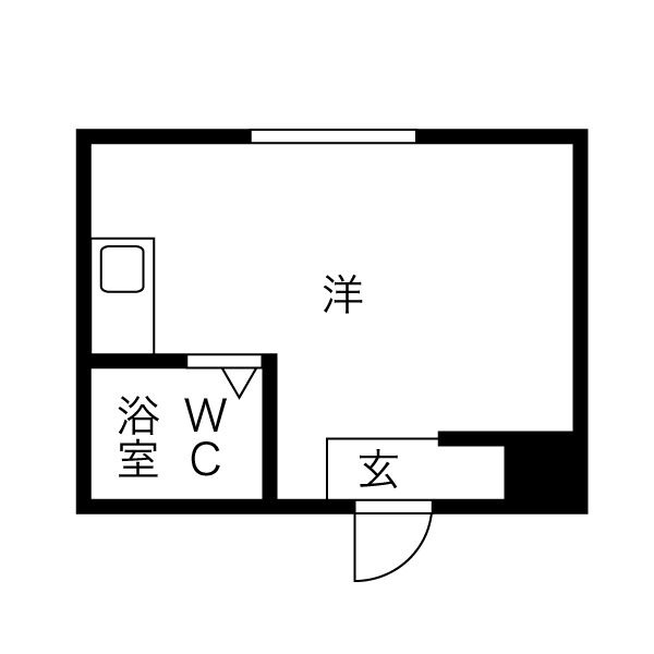 【KSコート江坂東の間取り】