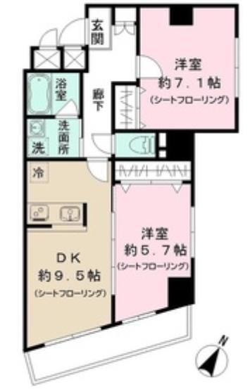 ブールバード白山の間取り