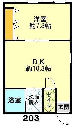 サンヴィレッヂ哲西の間取り