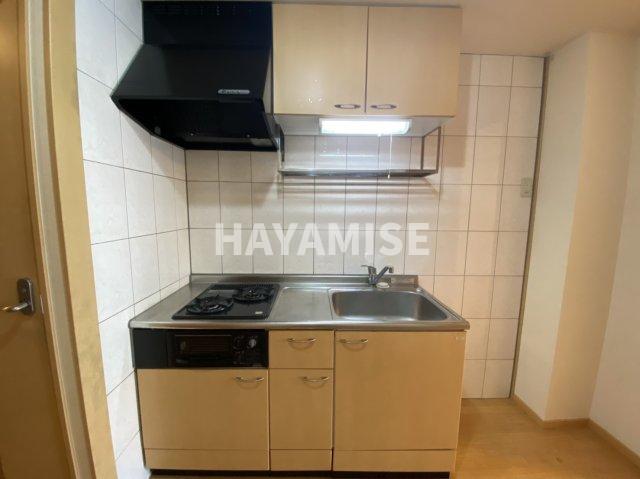 キッチン　同物件同タイプ別号室の写真