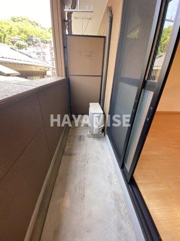 バルコニー　同物件同タイプ別号室の写真