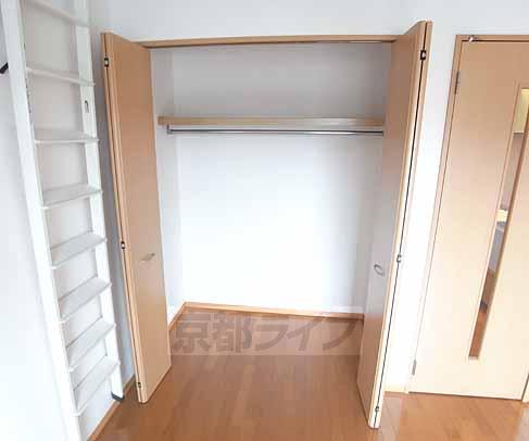 収納　奥も幅もあってたくさん収納できます