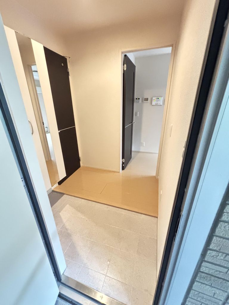 玄関　玄関です。シューズボックスもあります。