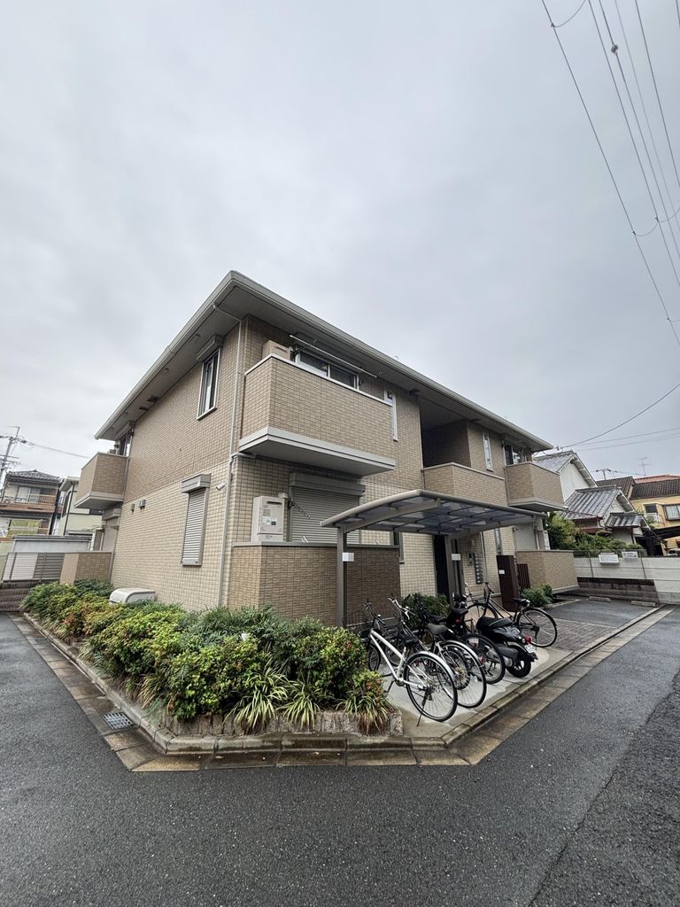 建物外観　２階建てアパートです。