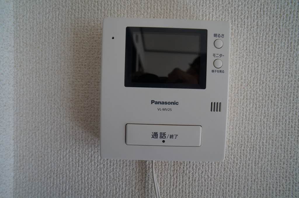 セキュリティ　モニタ付きドアホン