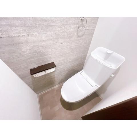 ファインウッド南茨木　トイレ　シャワー付トイレ