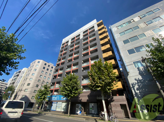 建物外観　札幌市中央区南２条東「アルファスクエア大通」