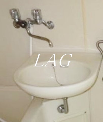 洗面設備　洗面台です。