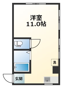イトウコーポの間取り写真