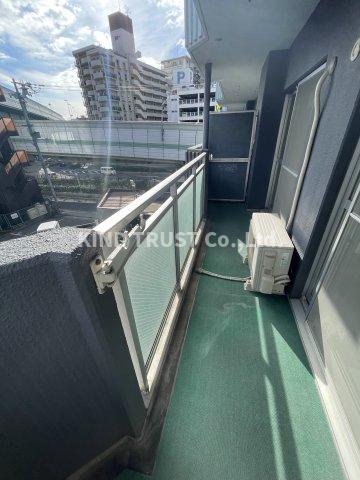 バルコニー　広々としたバルコニーです