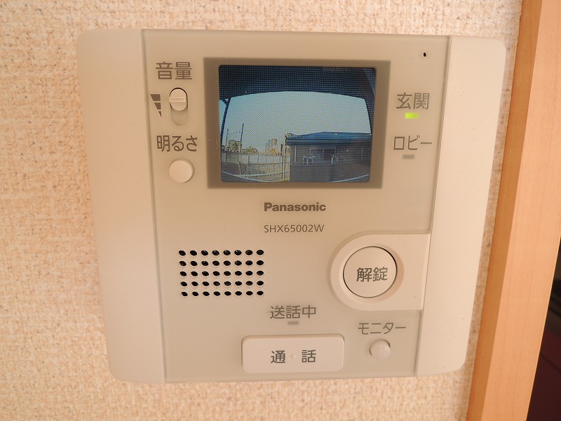 セキュリティ　モニター付インターフォン有り