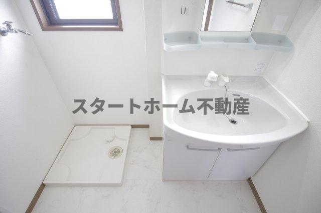 洗面設備　洗面所です