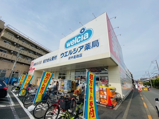 ドラックストア　ウエルシア府中是政店（ドラッグストア）まで664m