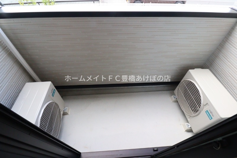 バルコニー　同型完成モデル