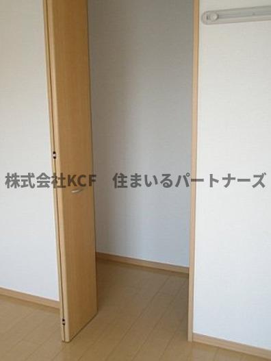 収納　たっぷりとした収納スペースです