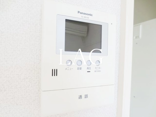 セキュリティ　モニター付きインターフォンです。