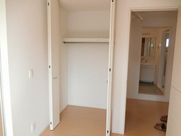 収納　クローゼット！