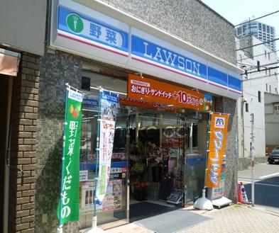 コンビニ　ローソン港白金店（コンビニ）まで107m