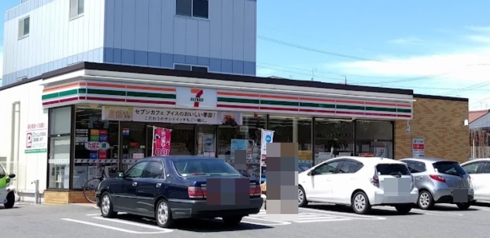 コンビニ　セブンイレブン 名古屋城西4丁目店（コンビニ）まで513m