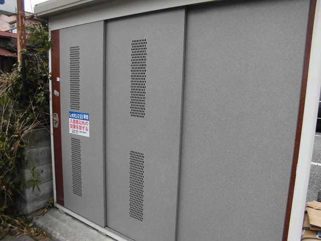 その他　入居者様専用ゴミ庫です。