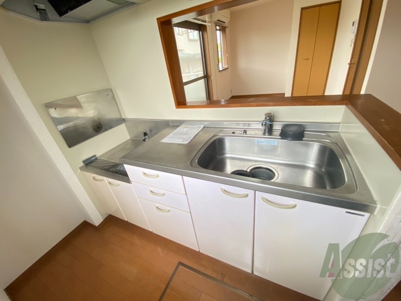 キッチン　キッチンは料理をする場所もしっかりあっていいですね～