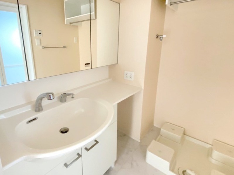 洗面設備　図面と現状に相違がある場合には現状を優先