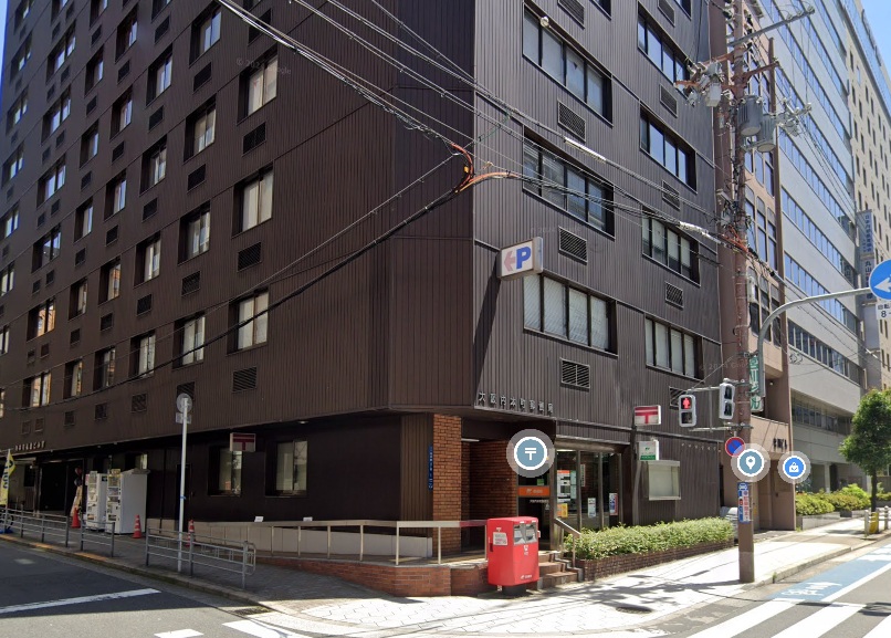 郵便局　大阪内本町郵便局（郵便局）まで201m