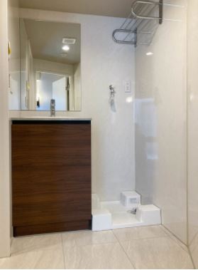 洗面設備　※別部屋の参考写真です。