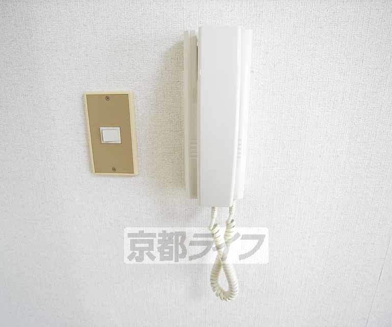 セキュリティ　来客も安心です。