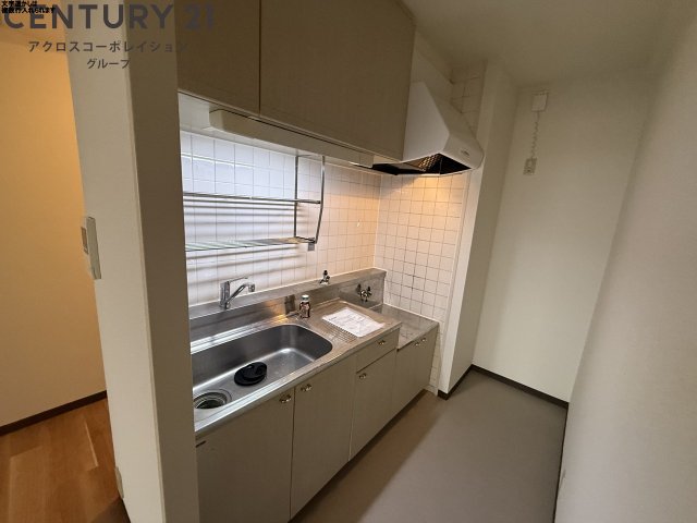 キッチン　ガスコンロ設置可能なキッチンです♪