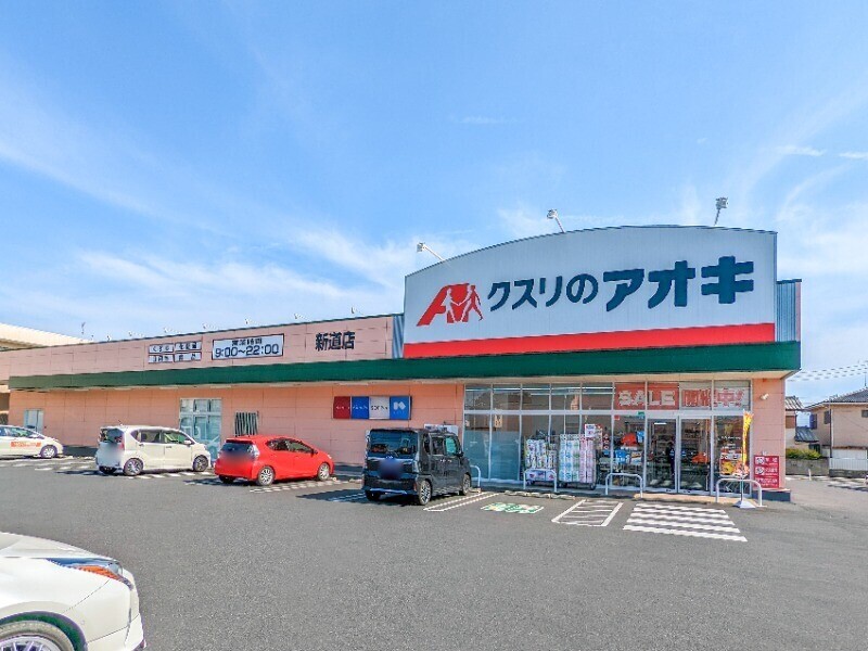 ドラックストア　クスリのアオキ新道店（ドラッグストア）まで493m