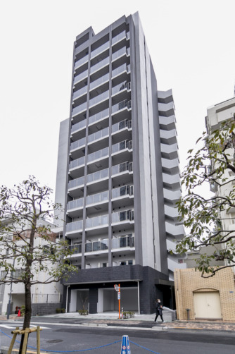 建物外観　ミリアレジデンス新宿御苑