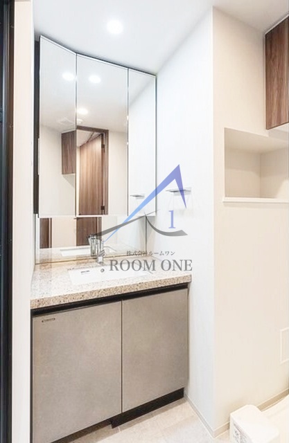 洗面設備　洗面台です。