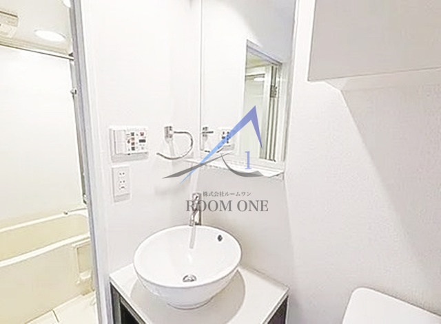 洗面設備　洗面台です。