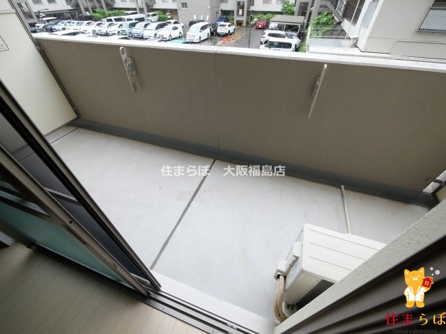 バルコニー　日常使いを想像しながら