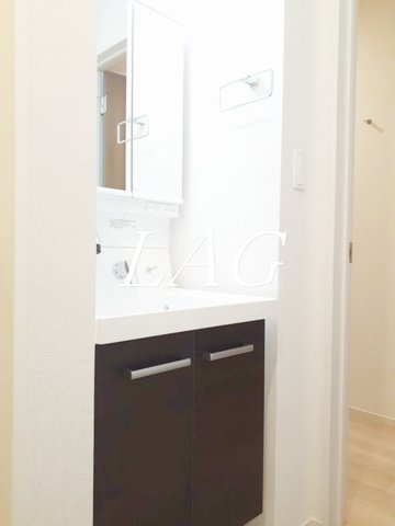 洗面設備　洗面台です。