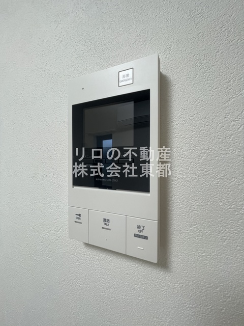 セキュリティ　訪問者が一目で分かるＴＶモニタ付インターホンです！