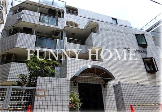 建物外観　東横線学芸大学駅から徒歩7分の賃貸マンション♪