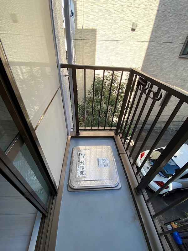 バルコニー　広々としたバルコニーです