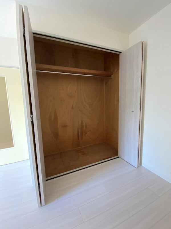 収納　大きなスペースがあり、収納には困りません