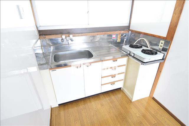 キッチン　調理スペースの確保出来るキッチン