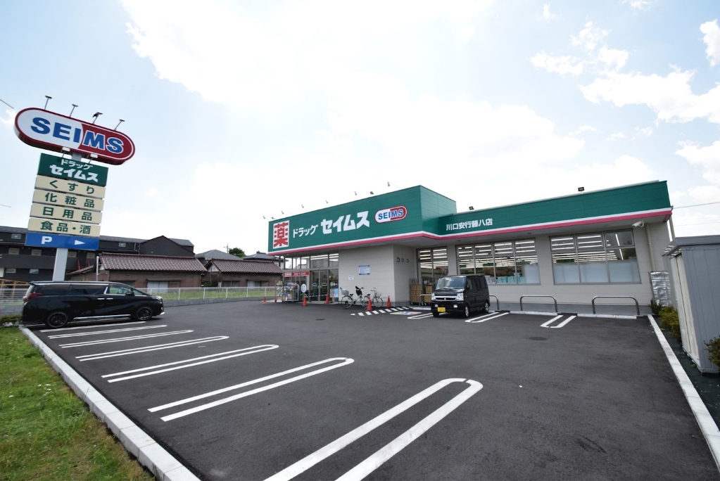 ドラックストア　ドラッグセイムス 川口安行藤八店（ドラッグストア）まで734m
