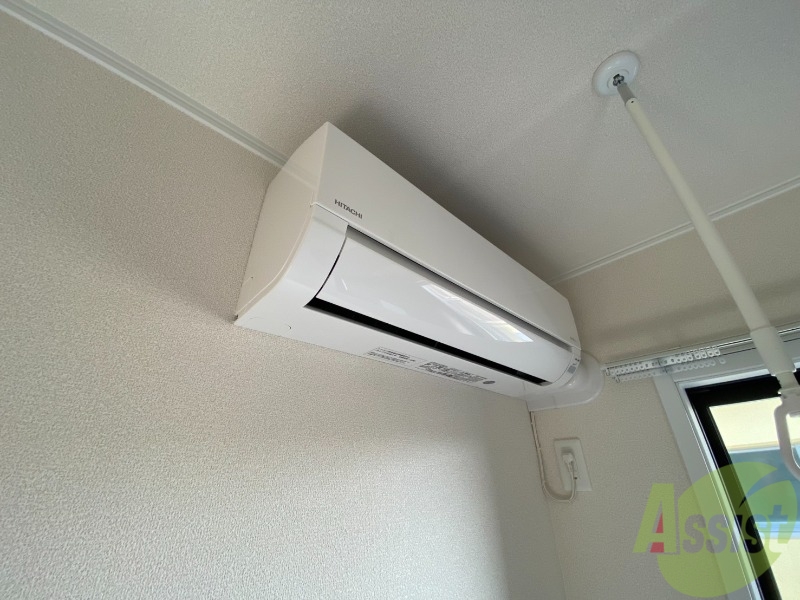 その他設備　エアコン付きです！夏でも冬でも安心ですね。