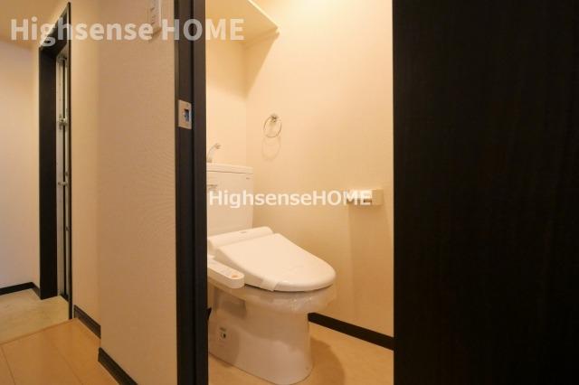 トイレ　ゆったりとした空間のトイレです