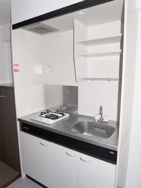 キッチン　１口ガスコンロ付